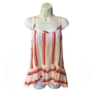 For The Republic striped tank. M